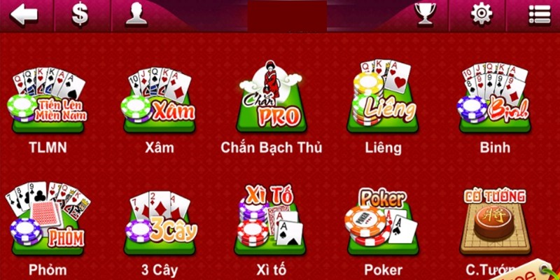 Thư viện trò chơi phong phú, đáp ứng trọn vẹn sở thích của người chơi